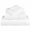 vidaXL Premium ručníky SOLUND 25 ks bílé 100 x 150 cm 600 g/m²