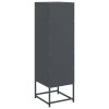vidaXL Skříň highboard antracitová 36 x 39 x 123 cm ocel