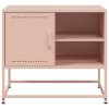vidaXL Skříň highboard bílá 100,5 x 39 x 107 cm ocel