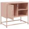 vidaXL Skříň highboard bílá 100,5 x 39 x 107 cm ocel