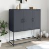 vidaXL Skříň highboard antracitová 100,5 x 39 x 107 cm ocel