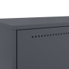 vidaXL Skříň antracitová 68 x 39 x 111,5 cm ocel