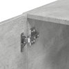 vidaXL Úložná skříňka betonově šedá 30x42,5x225 cm kompozitní dřevo