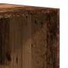vidaXL Šatní skříň old wood 80 x 50 x 200 cm kompozitní dřevo