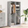 vidaXL Šatní skříň betonově šedá 100 x 50 x 200 cm dřevotříska