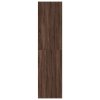 vidaXL Šatní skříň hnědý dub 80 x 50 x 200 cm kompozitní dřevo