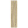 vidaXL Šatní skříň dub sonoma 80 x 50 x 200 cm kompozitní dřevo