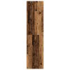 vidaXL Šatní skříň old wood 100 x 50 x 200 cm kompozitní dřevo