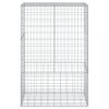 vidaXL Gabionový koš s víkem 100 x 50 x 150 cm pozinkované železo