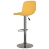 vidaXL Barové židle 2 ks žluté textil