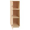 vidaXL Skříň highboard 34 x 40 x 108,5 cm masivní borové dřevo