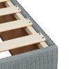vidaXL Box spring postel s matrací světle šedá 80 x 200 cm textil