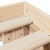 vidaXL Postel bez matrace 135 x 190 cm masivní borovice