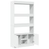 vidaXL Skříň highboard bílá 92 x 33 x 180 cm kompozitní dřevo
