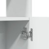 vidaXL Skříň highboard bílá 92 x 33 x 180 cm kompozitní dřevo