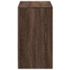 vidaXL TV skříňka s LED hnědý dub 91 x 34 x 61 cm kompozitní dřevo