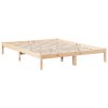vidaXL Prodloužený rám postele bez matrace 160 x 220 cm borovice