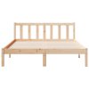 vidaXL Prodloužený rám postele bez matrace 140 x 220 cm borovice