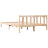 vidaXL Prodloužený rám postele bez matrace 140 x 220 cm borovice