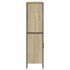 vidaXL Highboard dub sonoma 79,5 x 35,5 x 137,5 cm kompozitní dřevo