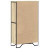 vidaXL Highboard dub sonoma 79,5 x 35,5 x 137,5 cm kompozitní dřevo