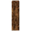 vidaXL Knihovna kouřový dub 100 x 33 x 125,5 cm kompozitní dřevo