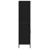 vidaXL Highboard černý 79,5 x 35,5 x 137,5 cm kompozitní dřevo