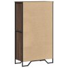 vidaXL Highboard hnědý dub 79,5 x 35,5 x 137,5 cm kompozitní dřevo
