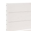 vidaXL Prodloužený rám postele bez matrace bílý 140 x 220 cm masiv