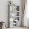 vidaXL Skříň highboard betonově šedá 92 x 33 x 180 cm kompozitní dřevo