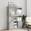 vidaXL Skříň highboard betonově šedá 92 x 33 x 140 cm kompozitní dřevo