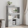 vidaXL Skříň highboard betonově šedá 92 x 33 x 140 cm kompozitní dřevo