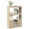 vidaXL Skříň highboard dub sonoma 92 x 33 x 140 cm kompozitní dřevo