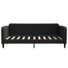 vidaXL Válenda černá 90 x 190 cm textil