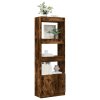 vidaXL Skříň highboard kouřový dub 63 x 33 x 180 cm kompozitní dřevo
