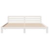 vidaXL Postel bez matrace bílá 180 x 200 cm masivní borovice