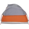 vidaXL Rodinný stan kopule pro 11 osob šedý a oranžový nepromokavý