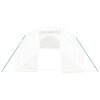 vidaXL Skleník s ocelovým rámem bílý 36 m² 12 x 3 x 2 m