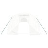 vidaXL Skleník s ocelovým rámem bílý 60 m² 20 x 3 x 2 m