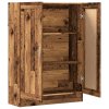 vidaXL Knihovna old wood 82,5 x 30,5 x 115 cm kompozitní dřevo