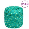 vidaXL Lodní lano zelené 16 mm 250 m polypropylen