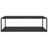 322903 vidaXL Coffee Table Black 120x60x35 cm Tempered Glass