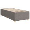 vidaXL Box spring postel s matrací taupe 80x200 cm textil