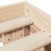 vidaXL Postel bez matrace 120 x 200 cm masivní borovice