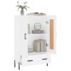 vidaXL Skříň highboard bílá 69,5 x 31 x 115 cm kompozitní dřevo