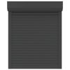 vidaXL Předokenní roleta hliníková 80 x 100 cm antracitová