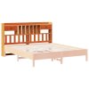 vidaXL Čelo postele s úložným prostorem voskově hnědé 200 cm borovice