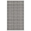 vidaXL CD skříňka betonově šedá 102 x 16 x 177,5 cm kompozitní dřevo