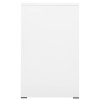 vidaXL Kancelářská skříň bílá 46 x 62 x 102,5 cm ocel