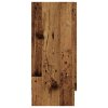 vidaXL Příborník old wood 120 x 30,5 x 70 cm kompozitní dřevo